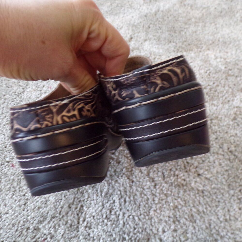 Spring step Gray clogs 36 - Picture 9 of 14